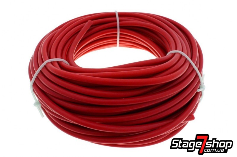 Силиконовый вакуумный шланг TurboWorks Red 6мм